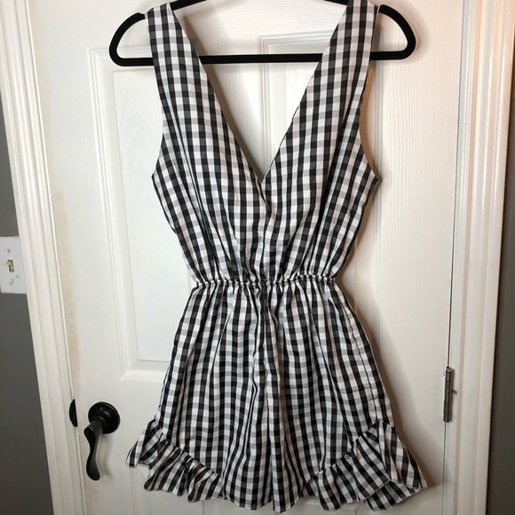 SHEIN Pants - Plaid Jumper